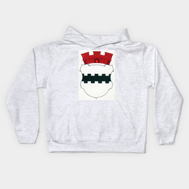 Opladen coat of arms - City of Opladen Leverkusen Kids Hoodie by Christine aka stine1